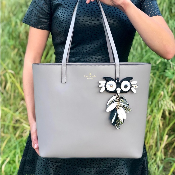 kate spade Handbags - Kate Spade Owl Little Len Leather Tote